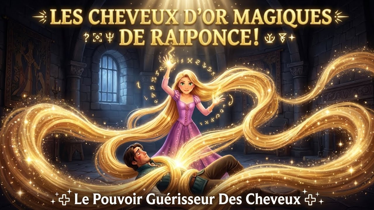 Raiponce – La Magie des Cheveux Dorés | Conte de Fées Animé | Histoire pour Dormir