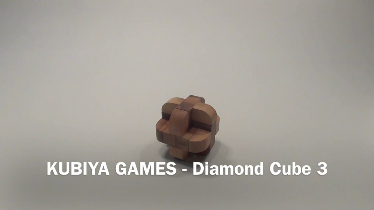 How To Solve The Diamond Cube 3 Puzzle - BY KUBIYA GAMES