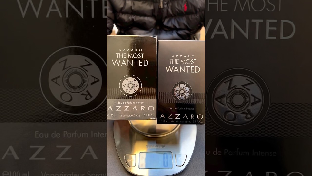 Fake vs Real Azzaro The Most Wanted Perfume