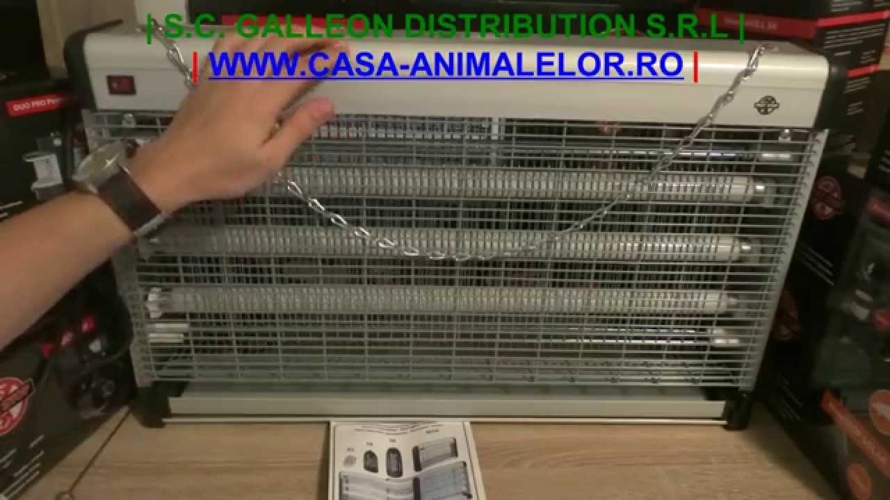 Distrugator de insecte cu lampi UV InsectoKILL B60