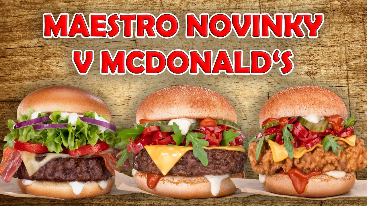 NEJMASITĚJŠÍ BURGERY v MCDONALD'S?!