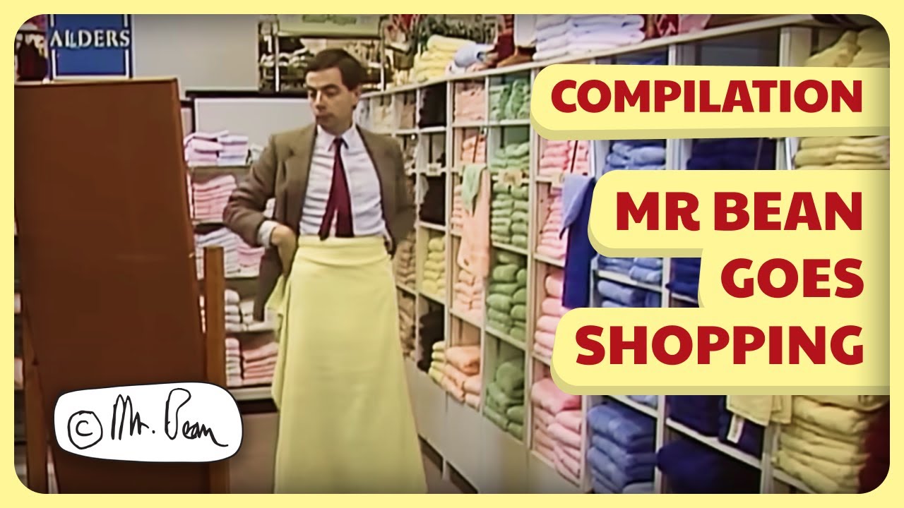 Mr Bean's Hilarious Shopping Day... & More | Compilation | Classic Mr Bean
