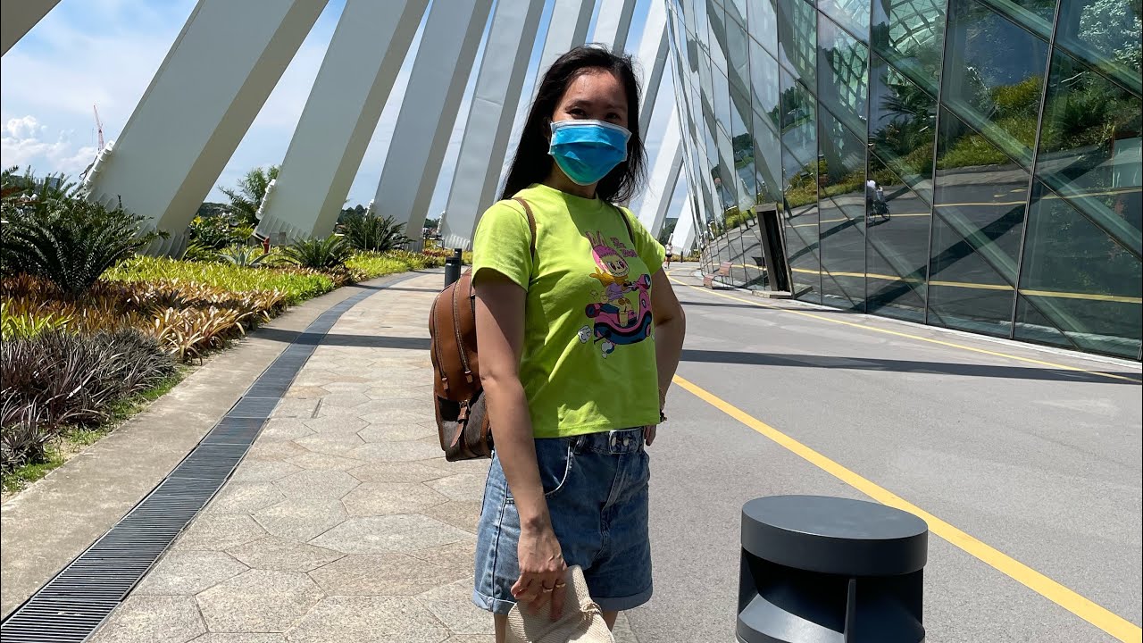 Đi dạo ở Garden By The Bay cuối tuần || cherry vo Singapore