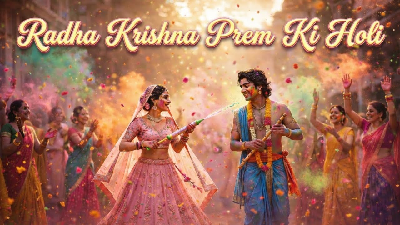 Radha Krishna Prem Ki Holi | Holi Hai! Colors of Love & Devotion | Radha Shyam Bhakti Songs