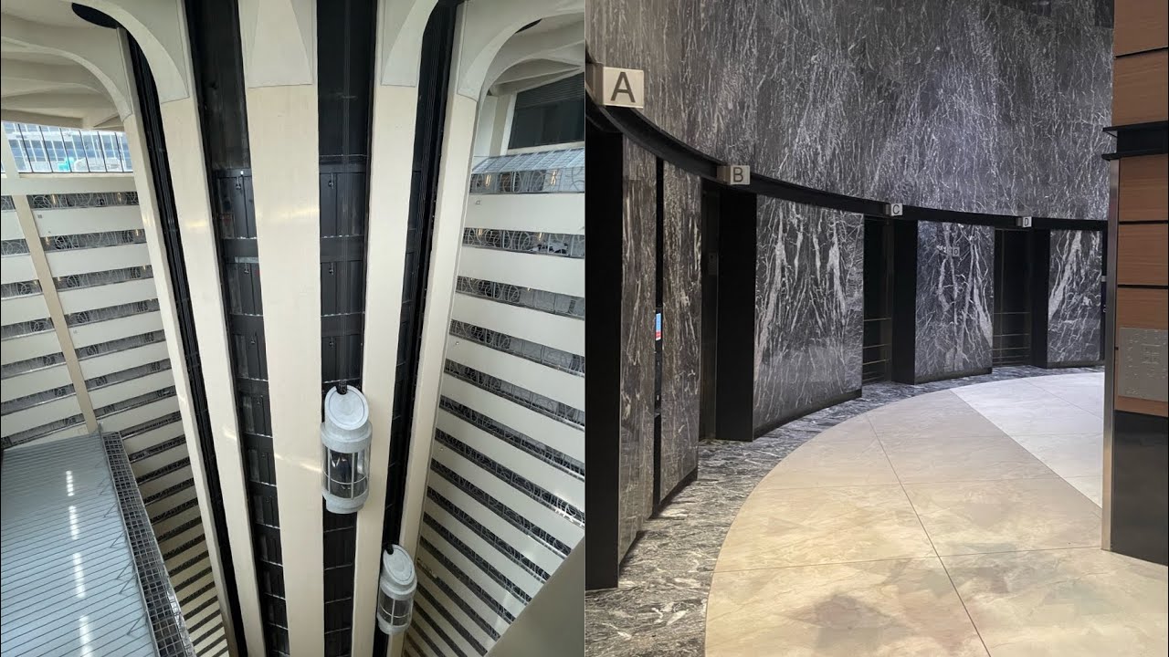 ЛИФТЫ ОТЕЛЯ MARRIOTT MARCUIS NEW YORK CITY