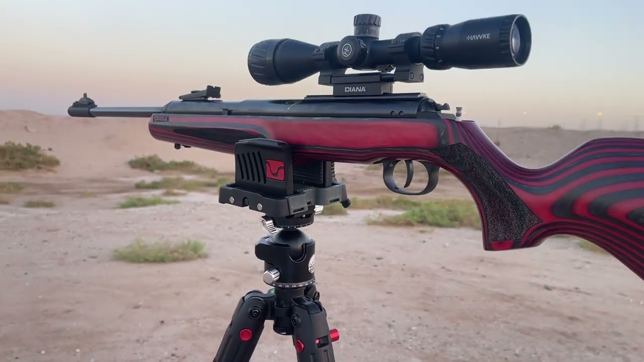 DIANA AirKing 54 pro used 2023 and 2024 unboxing and recoil test بندقية ديانا 54 جديدة إصدار 2024  