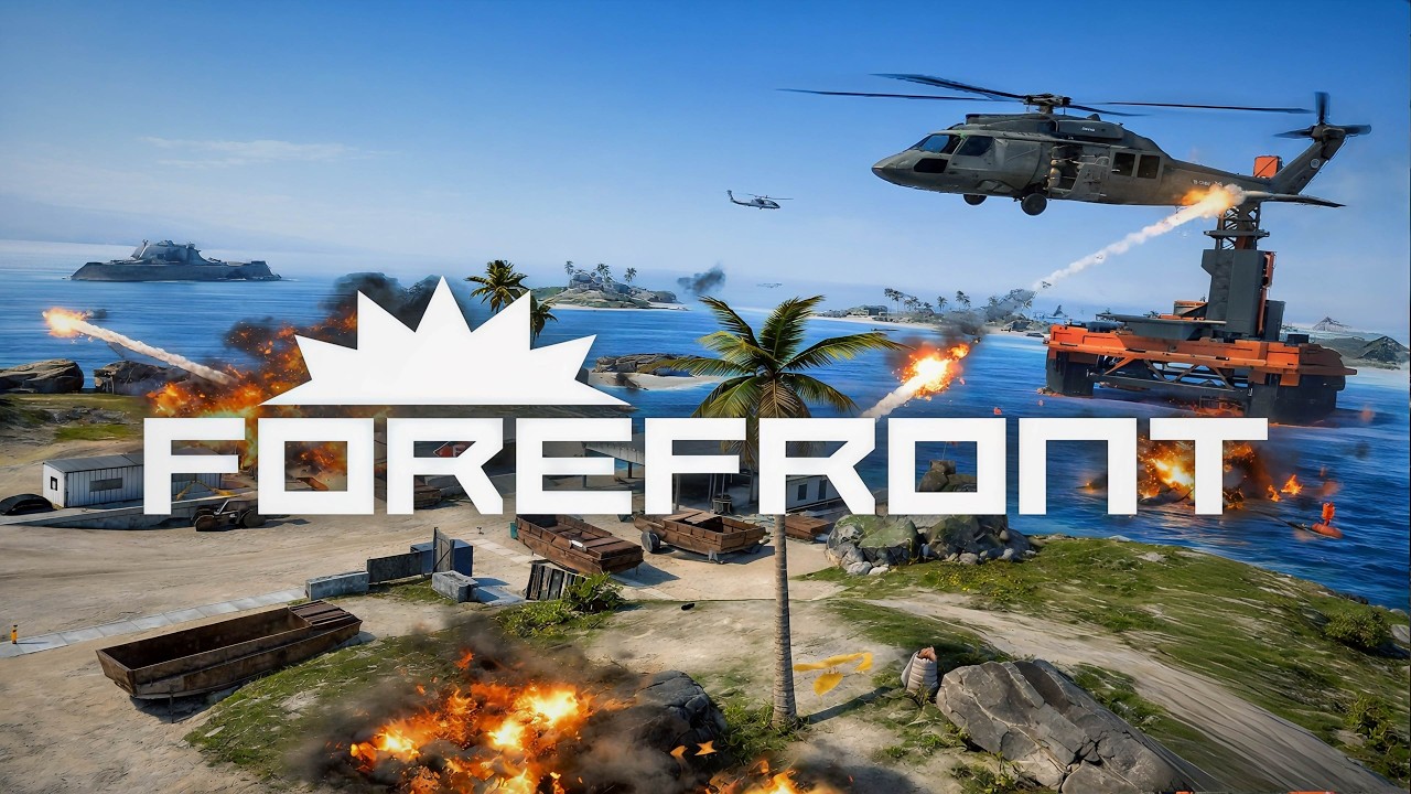 Forefront | Helicopter Gameplay & Air Support | Paradise Island #Forefront