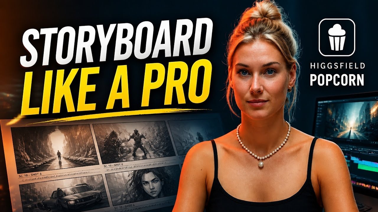 Higgsfield Popcorn Tutorial: How to Create Cinematic Storyboards in Minutes