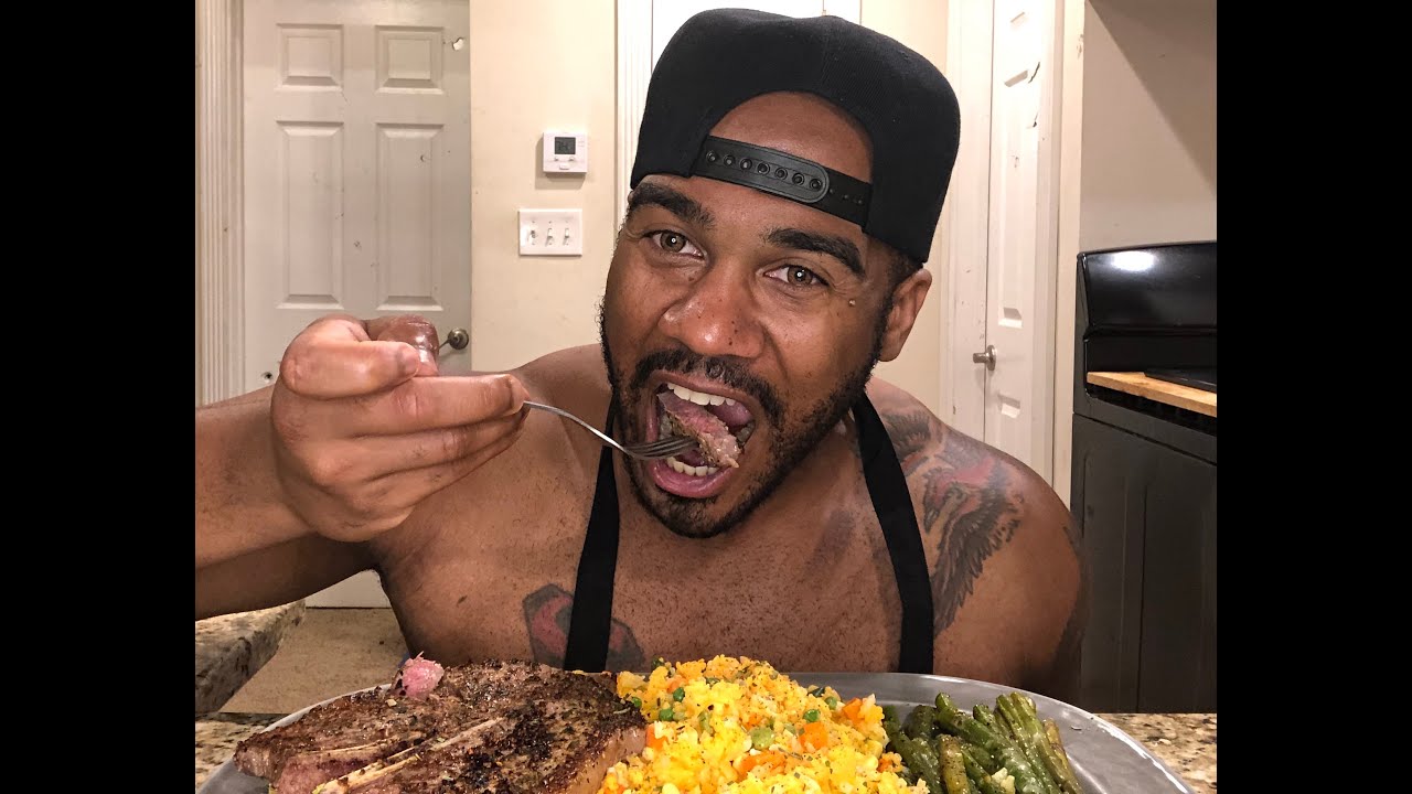 HEALTH RICE TUTORIAL! HOW TO COOK A STEAK!