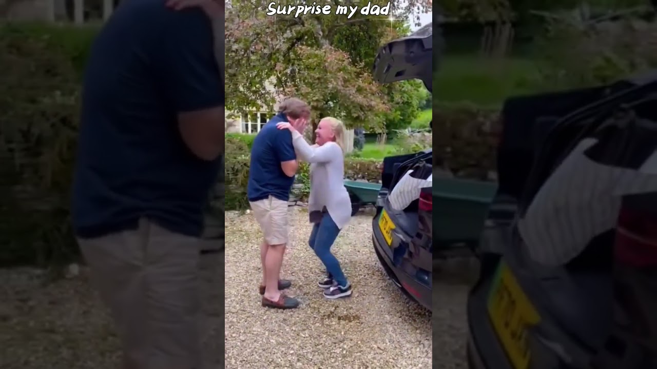 surprise my dad #surprise #surprisegift #surpriseeggs