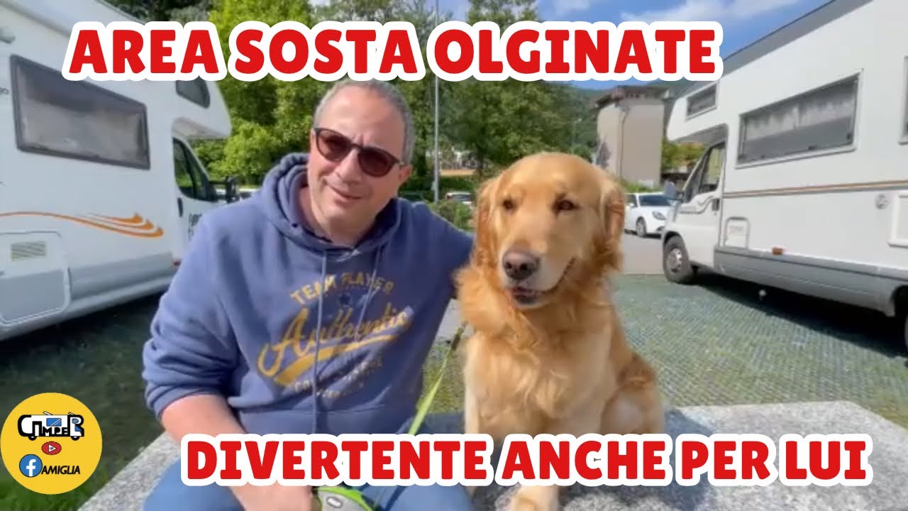 Area di Sosta di Olginate, pochi posti ma direttamente sul lago