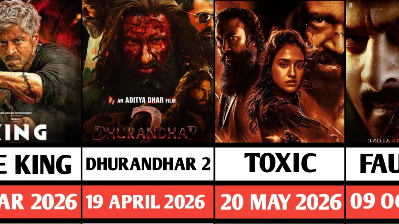 Top 50 BIGGEST UPCOMING Movies In 2026 | 50 Big Budget Movies Coming Soon | Dhurandhar 2 | The King