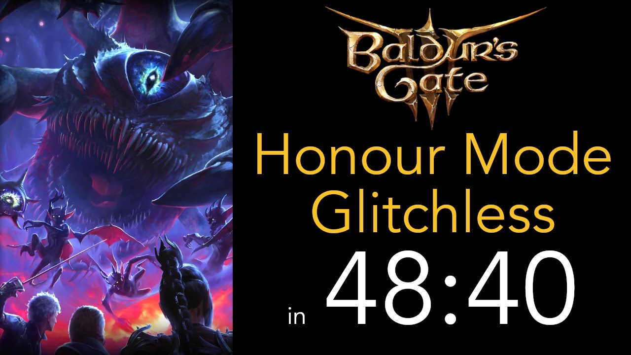 Baldur's Gate 3 — режим чести, без глюков, 48:40