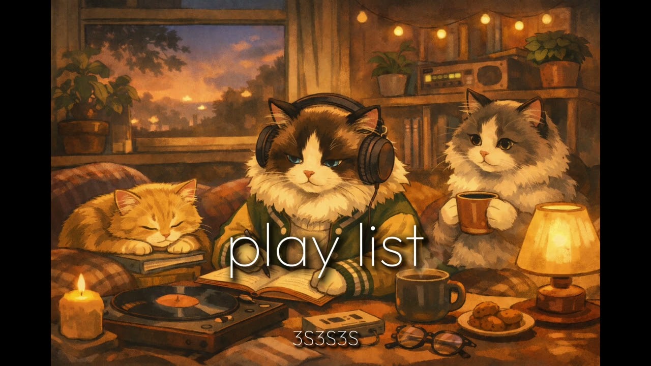[Playlist] 일할 때 듣는 포근한 lo-fi 연주곡  2시간 연속 재생 🧸🧸