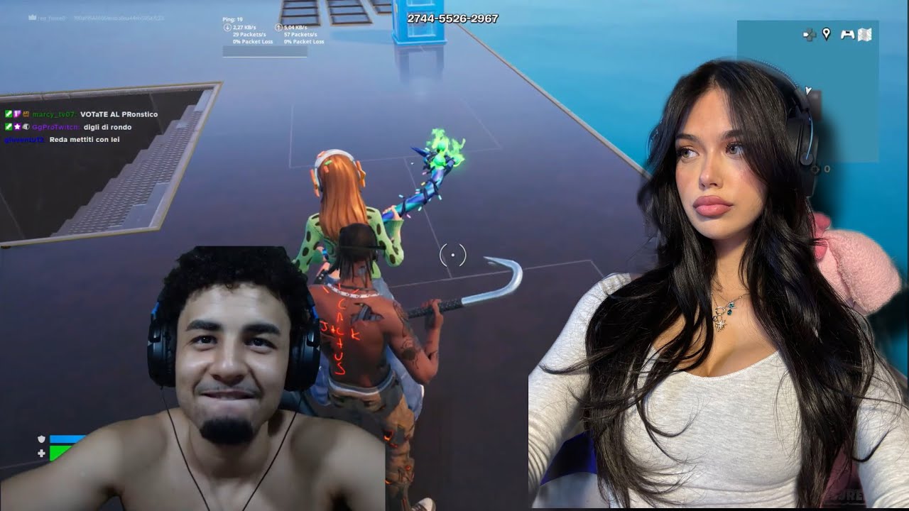 SSJREDA VIENE DISTRUTTO DA UNA RAGAZZA SU FORTNITE