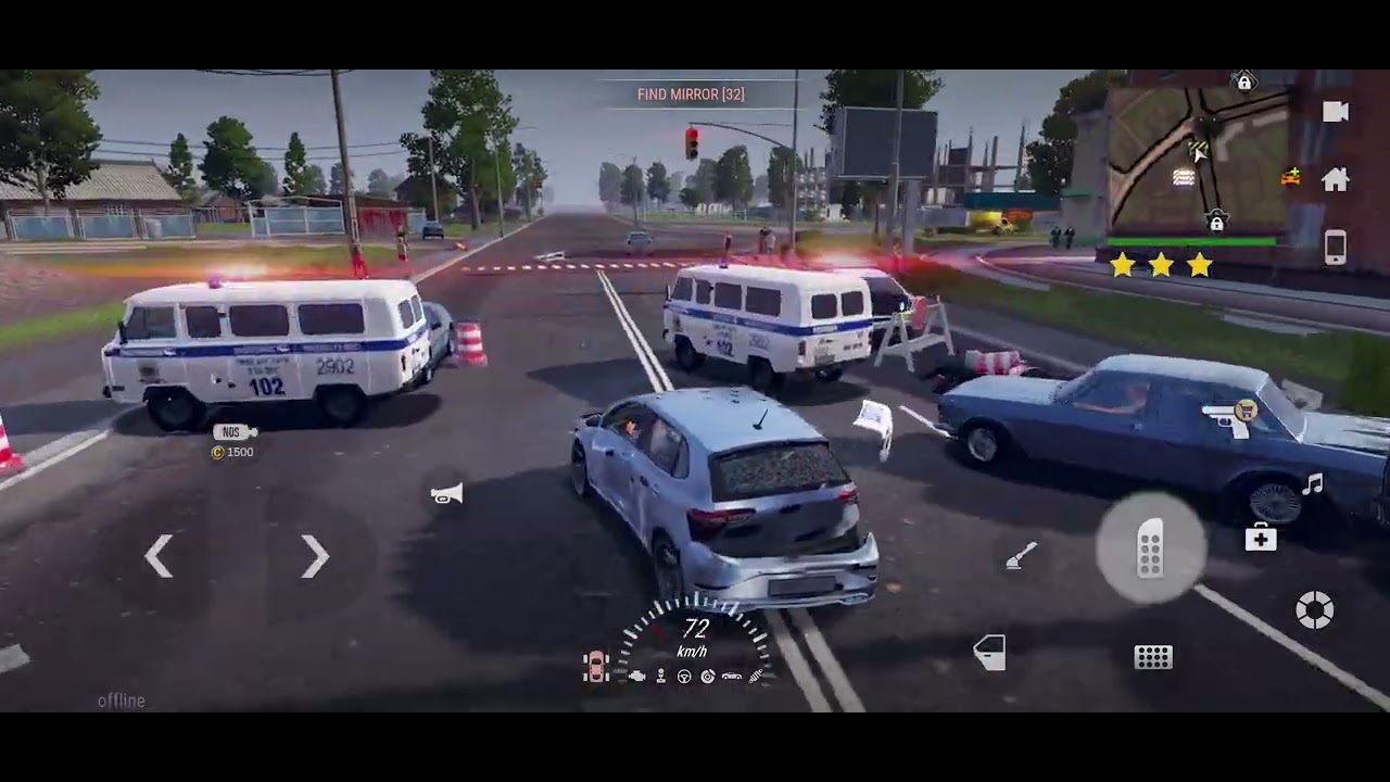 Challeng a fortuner car destroy race with police interrupt #games #gamer #gaming #androidgames #auto
