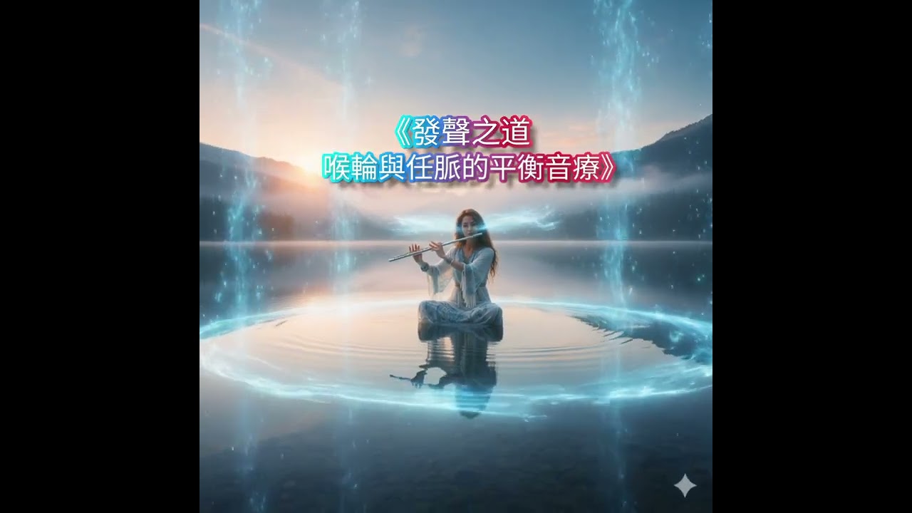 《發聲之道｜喉輪與任脈的平衡音療》你是否感到有些話難以啟齒，或在表達自我時感到窒息？
