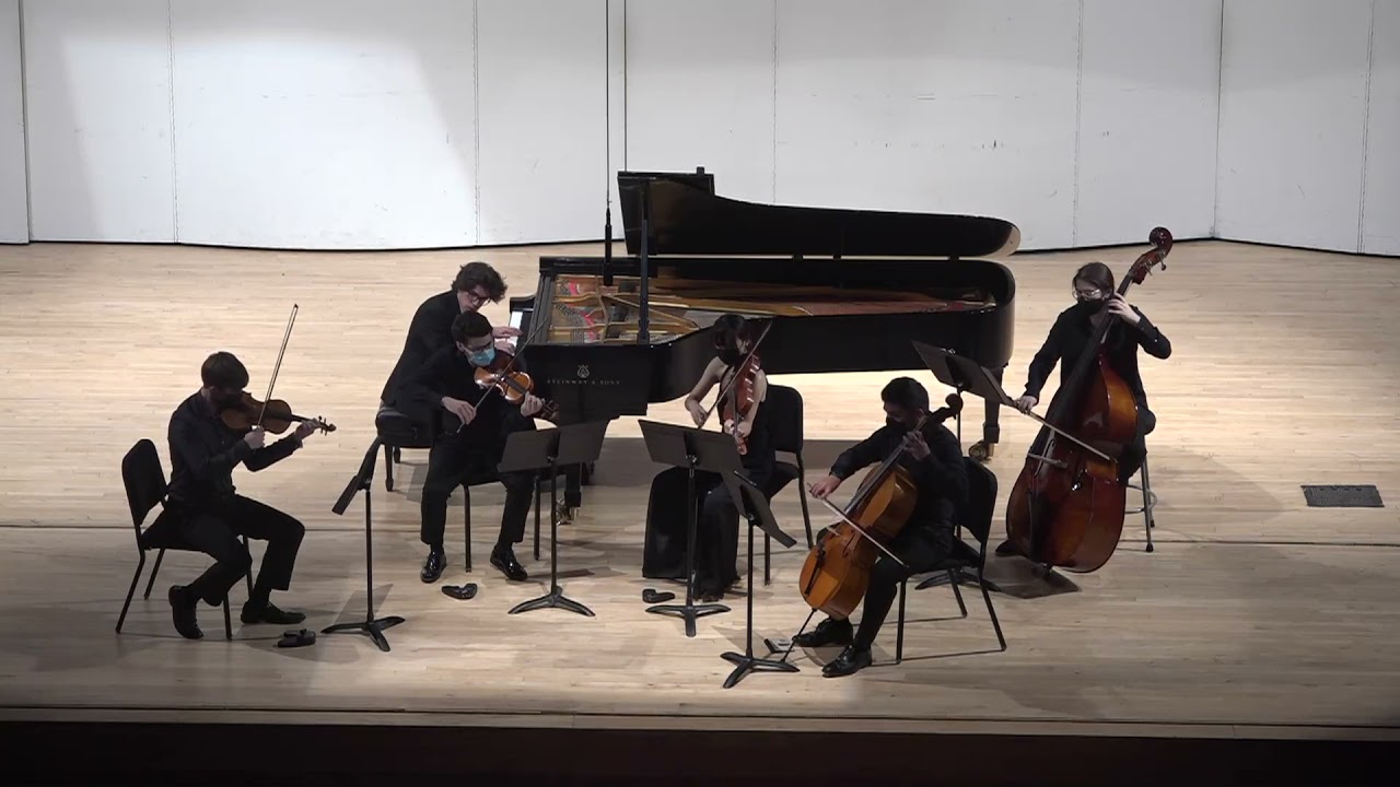 Mozart, Piano Concerto No. 17 in G Major K. 453 [Matteo Generani, UMKC String Quintet]