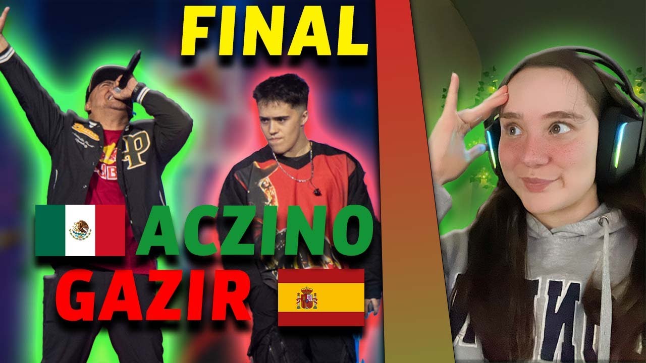 REACCIONAMOS A GAZIR vs ACZINO | FINAL| Internacional 2022
