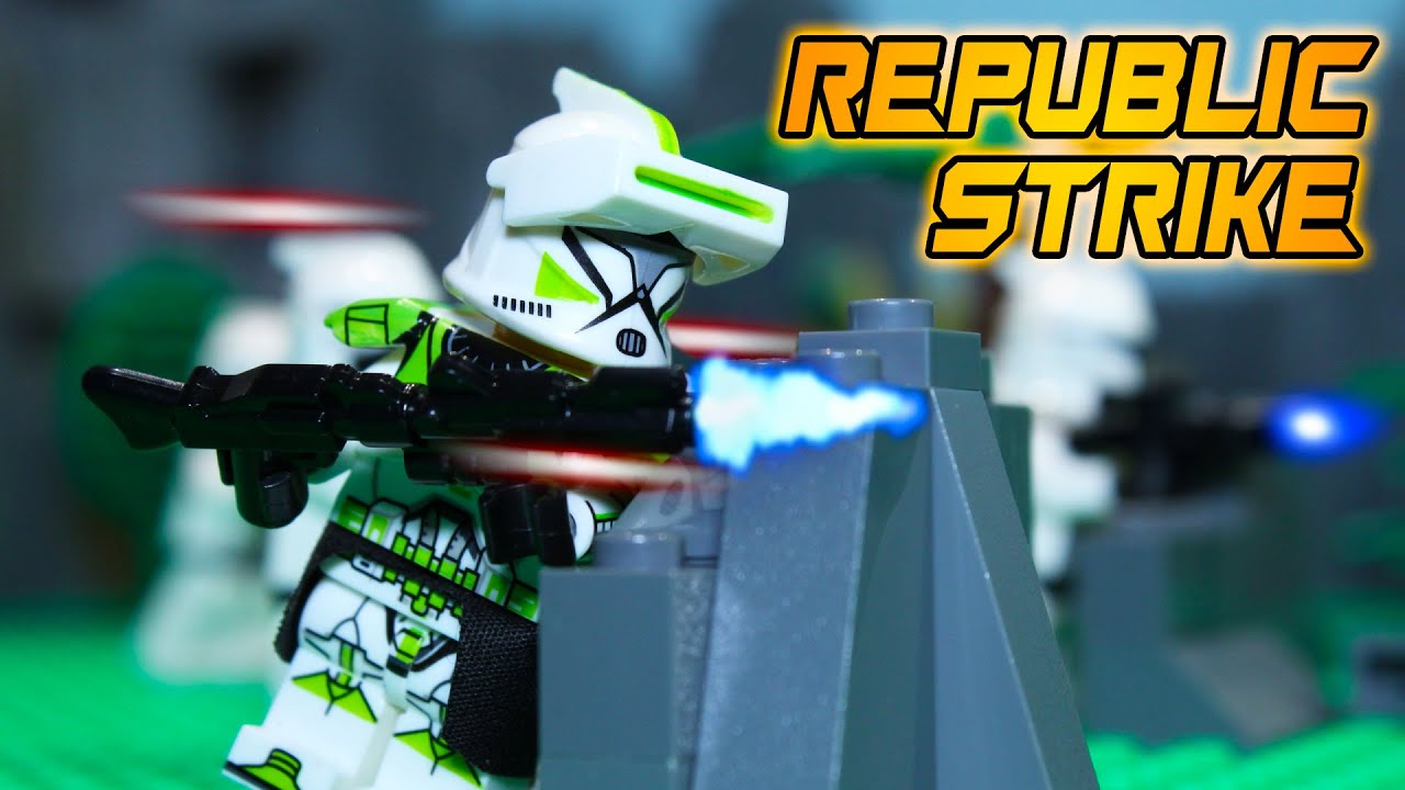 LEGO Star Wars: Republic Strike (Part 1) [Stop Motion]