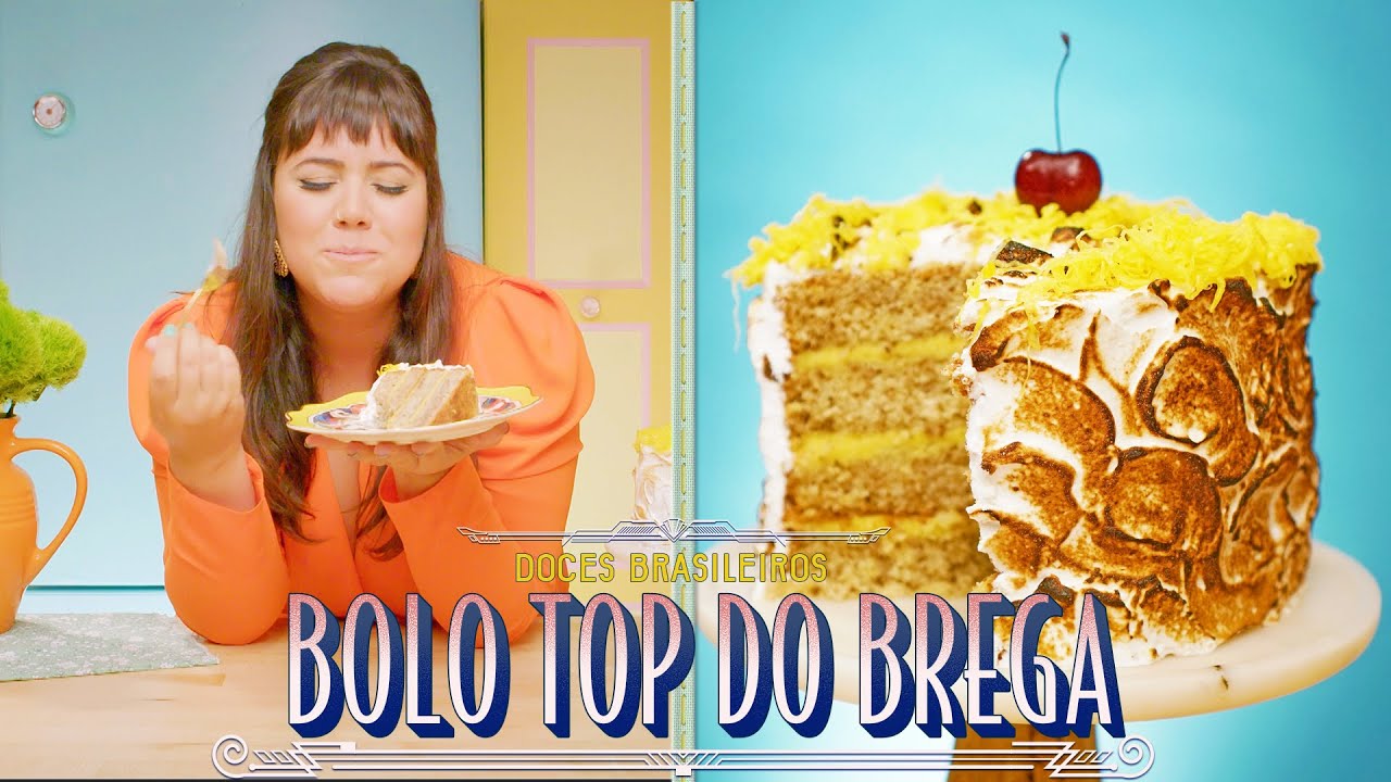 BOLO DE NOZES COM CLÁSSICA BABA DE MOÇA E FIO DE OVOS CASEIRO | RAIZA COSTA