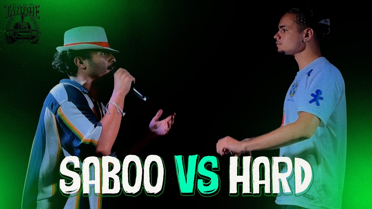 SABOO vs HARD ( FLOW DO MICHAEL JACKSON 😂) 1 FASE | Batalha do Tanque | RJ