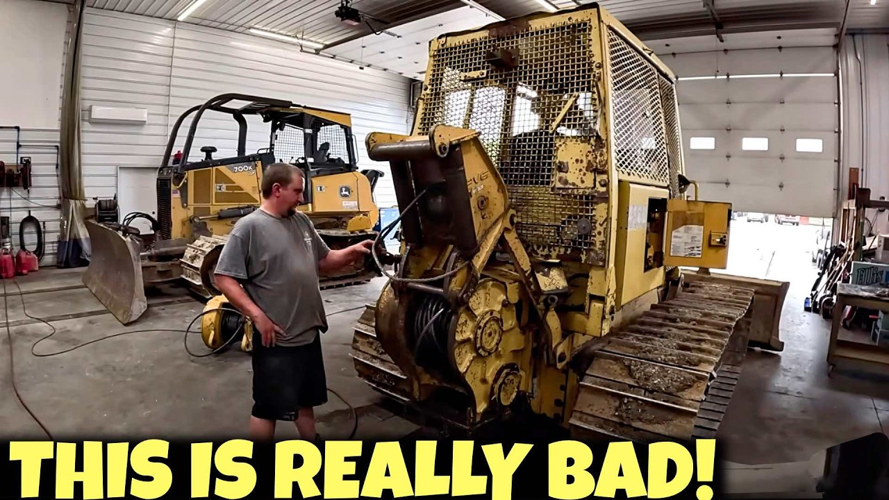 NIGHTMARE John Deere Logging Dozer Disaster!