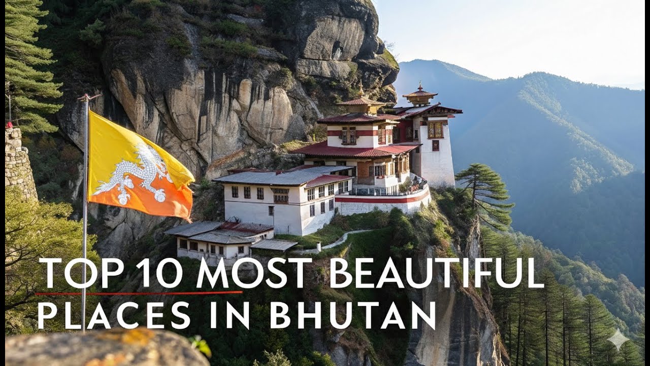 Top 10 Most Beautiful Places to Visit in Bhutan 🇧🇹