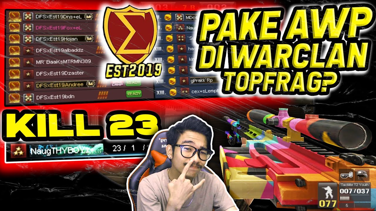 EST2019 vs AWP GHOIB CAHWIGUNA DAN KMB GHOIB!! Point Blank Zepetto Indonesia