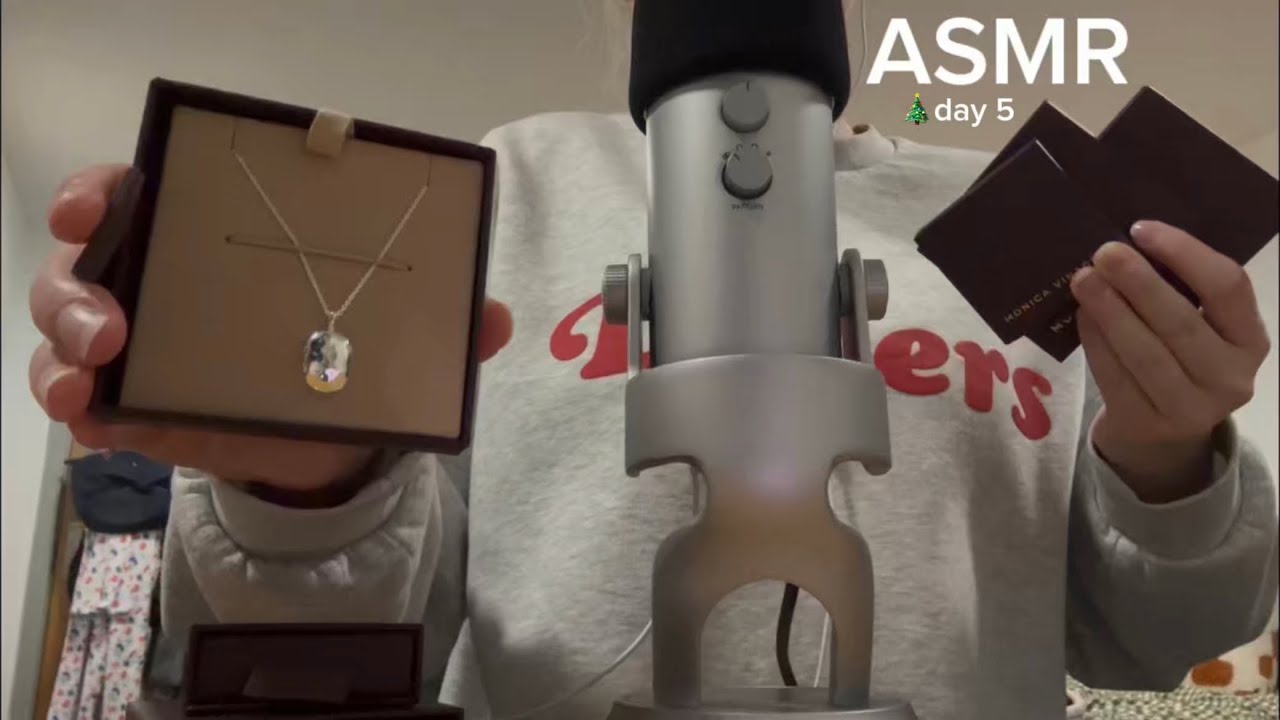 ASMR jewellery haul 🎄day 5