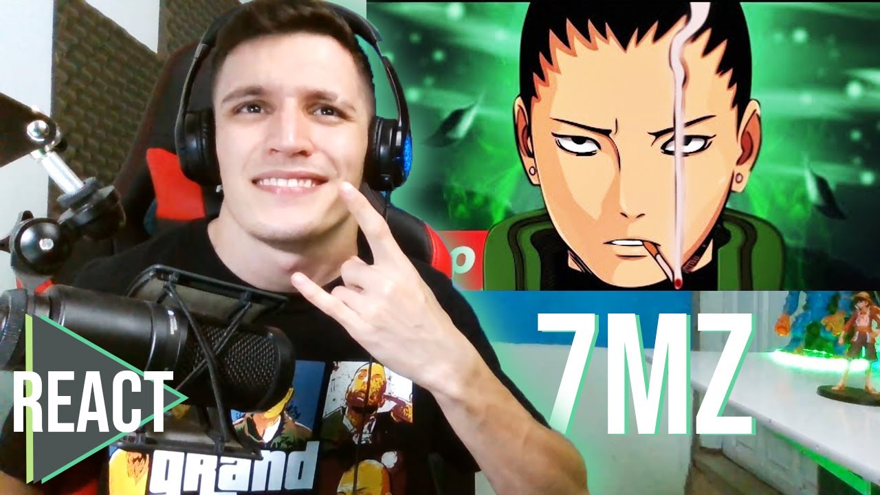 REACT - Rap do Shikamaru (Naruto) - CUIDADO COM AS SOMBRAS | NERD HITS