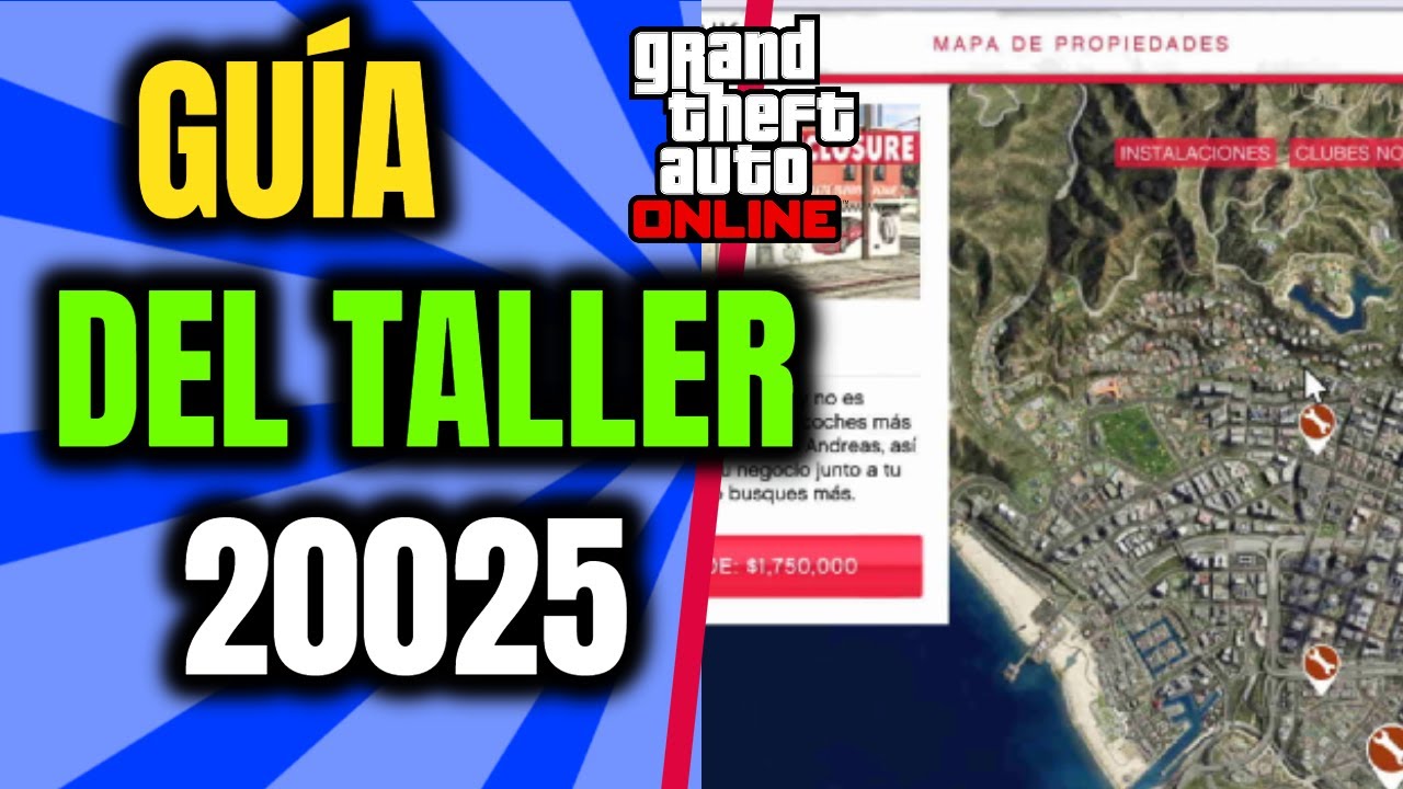 GUIA  MÁS COMPLETA TALLER de AUTOS GTA 5 ONLINE Como COMPRAR, Como FUNCIONA, CONTRATOS 2025