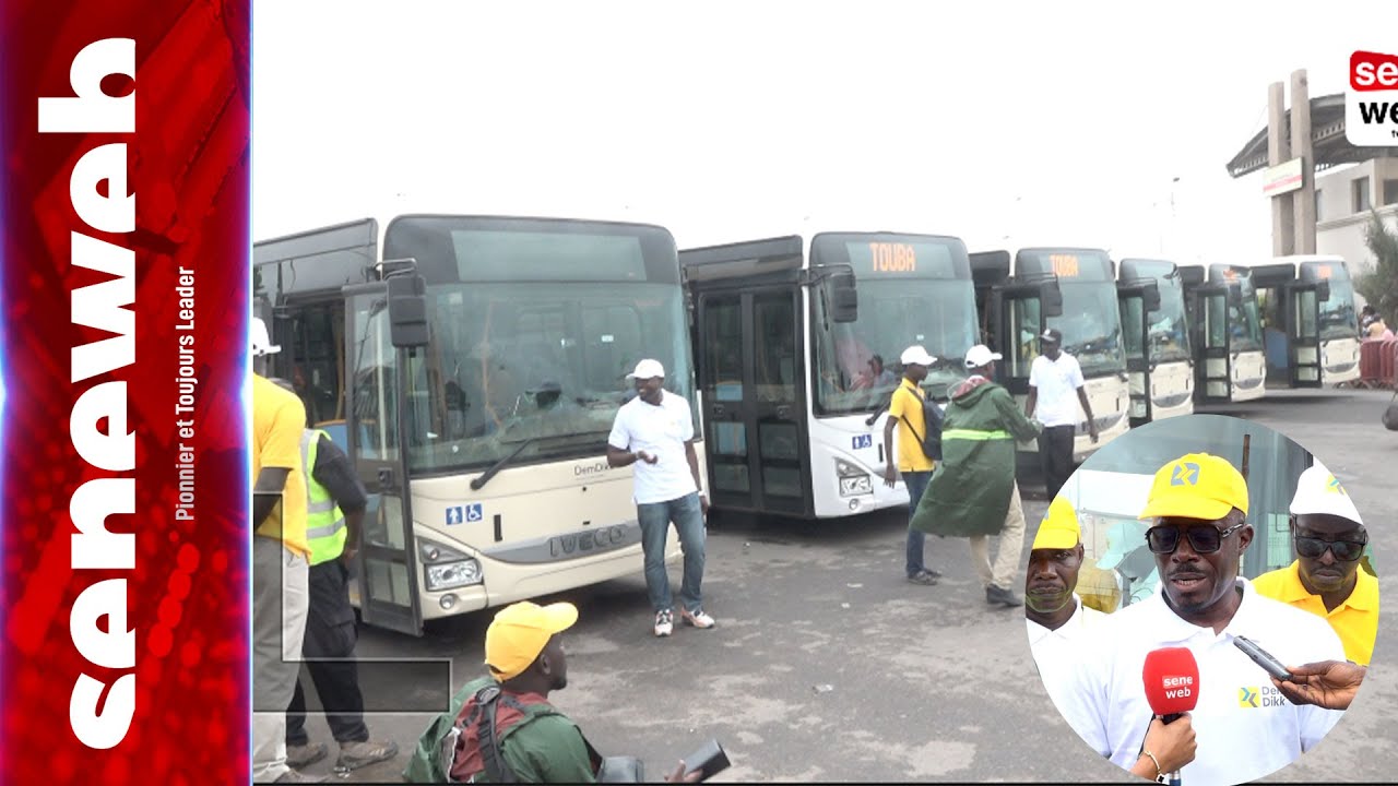 MT 2025:Dakar Dem Dikk mobilise 480 bus pour transporter les pèlerins dans les meilleures conditions