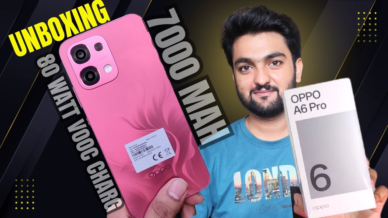 Распаковка и полный обзор Oppo A6 Pro | 7000 мА·ч + 80 Вт VOOC | Потрясающие характеристики по эт...