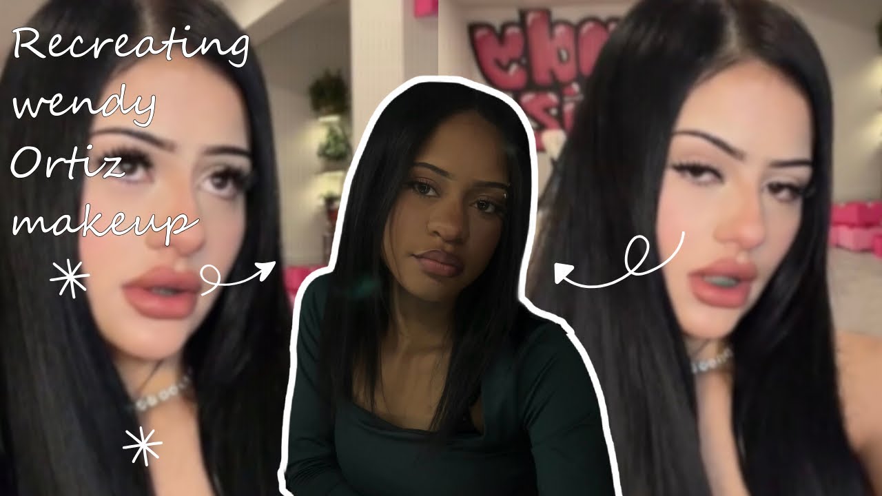 ￼ 💄 I Tried Recreating Wendy Ortiz’s Makeup… Did I Nail It?! 😍