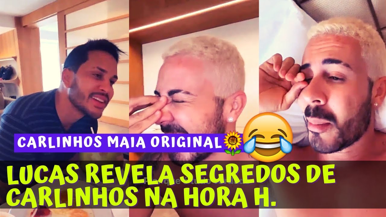 LUCAS REVELA SEGREDOS DE CARLINHOS NA HORA H 😂😂| CARLINHOS MAIA 🌻