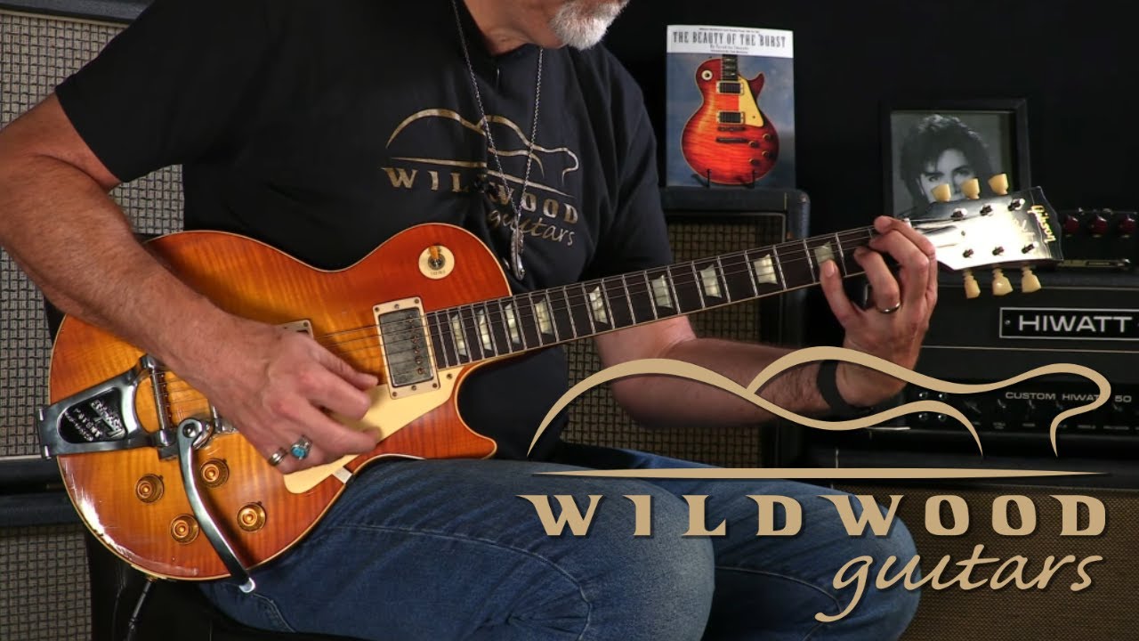 Gibson Murphy Lab Wildwood Spec 1960 Les Paul Standard - Light Aged, Bigsby • Серийный номер: 05281