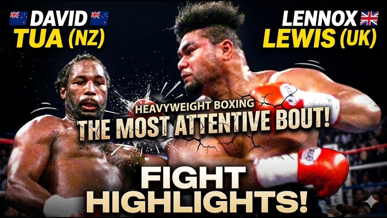 Heavyweight Boxing! David Tua NEW ZEALAND vs Le