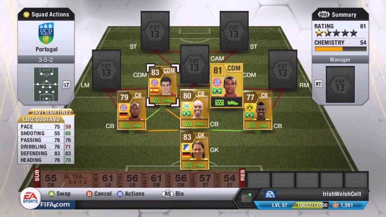 IWC's Ultimate Teams - Bundesliga Squad ft. Reus & Gomez (FIFA 13)