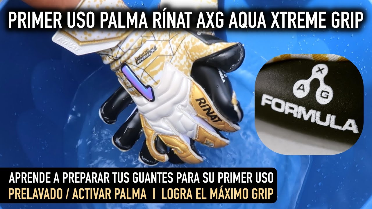 PRELAVADO / ACTIVAR PALMA | NUEVO LATEX RÍNAT AXG AQUA XTREME GRIP