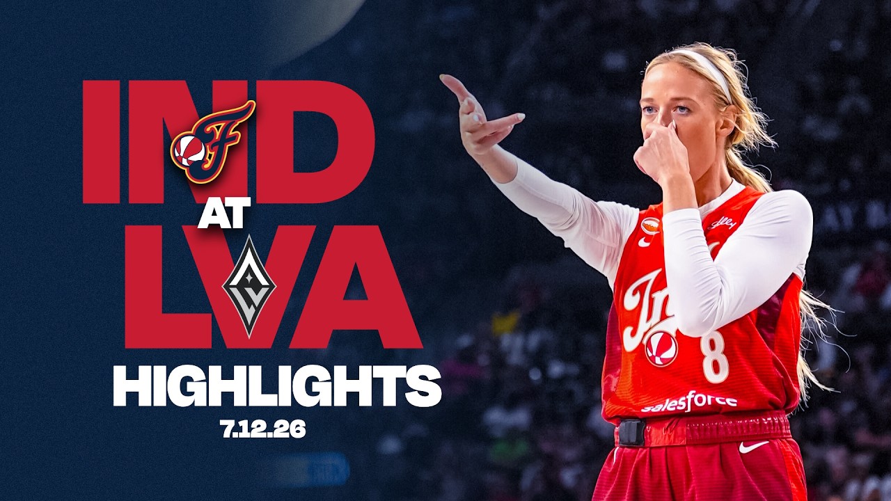 Indiana Fever DOMINATE Against Las Vegas Aces | FULL Game Highlights