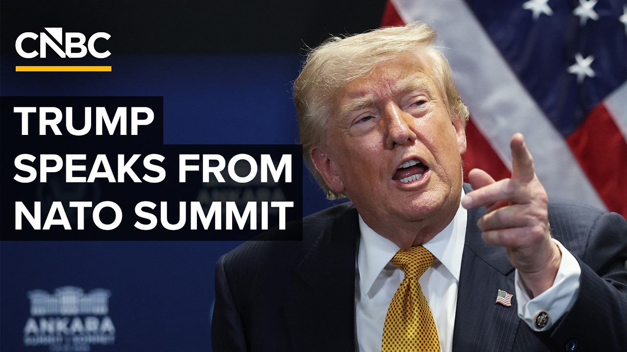 President Trump holds news conference from NATO summit in Ankara &mdash; 7/8/2026
