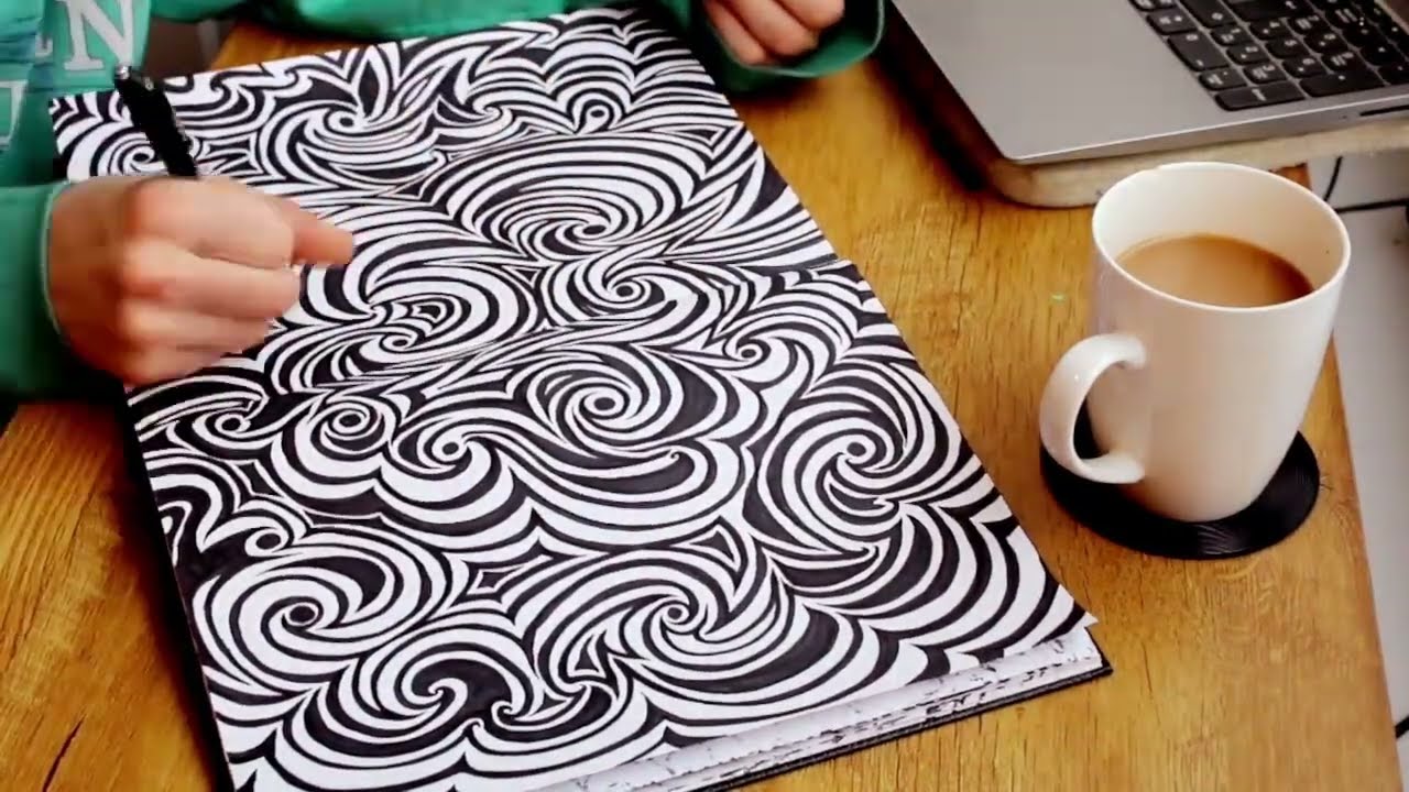 Big doodle #3 | small table art