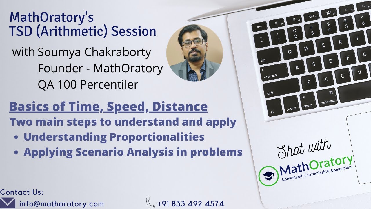 Time Speed Distance Basic Ideas | Proportionality & Scenario Analysis [with illustrated examples]