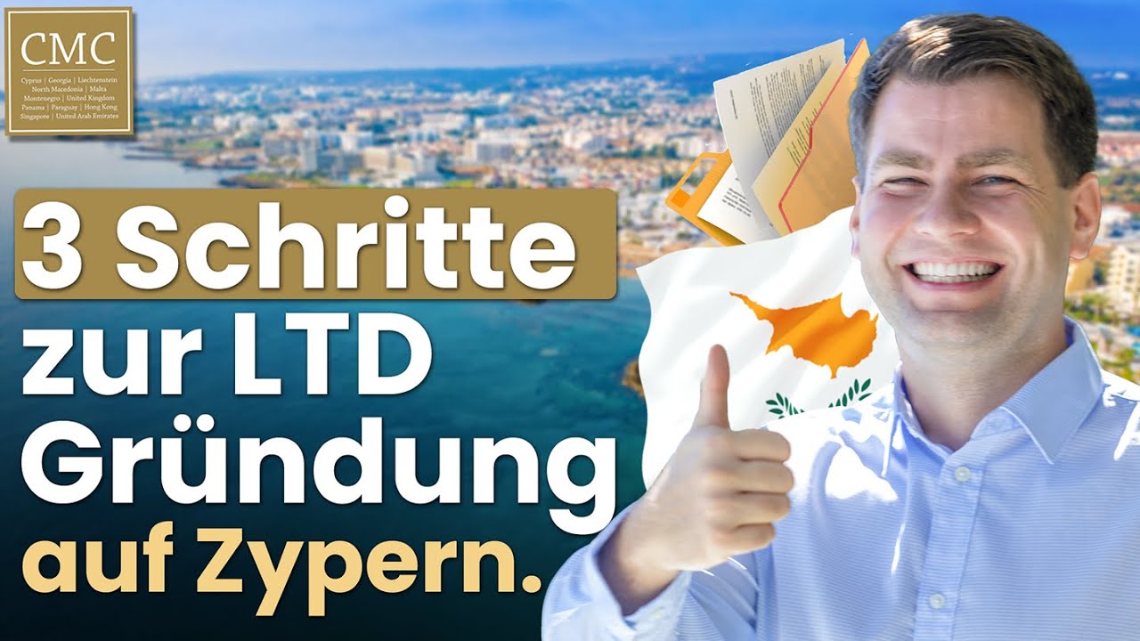In 3 Schritten zu deiner Zypern Limited. #zypernlimited #auswandern