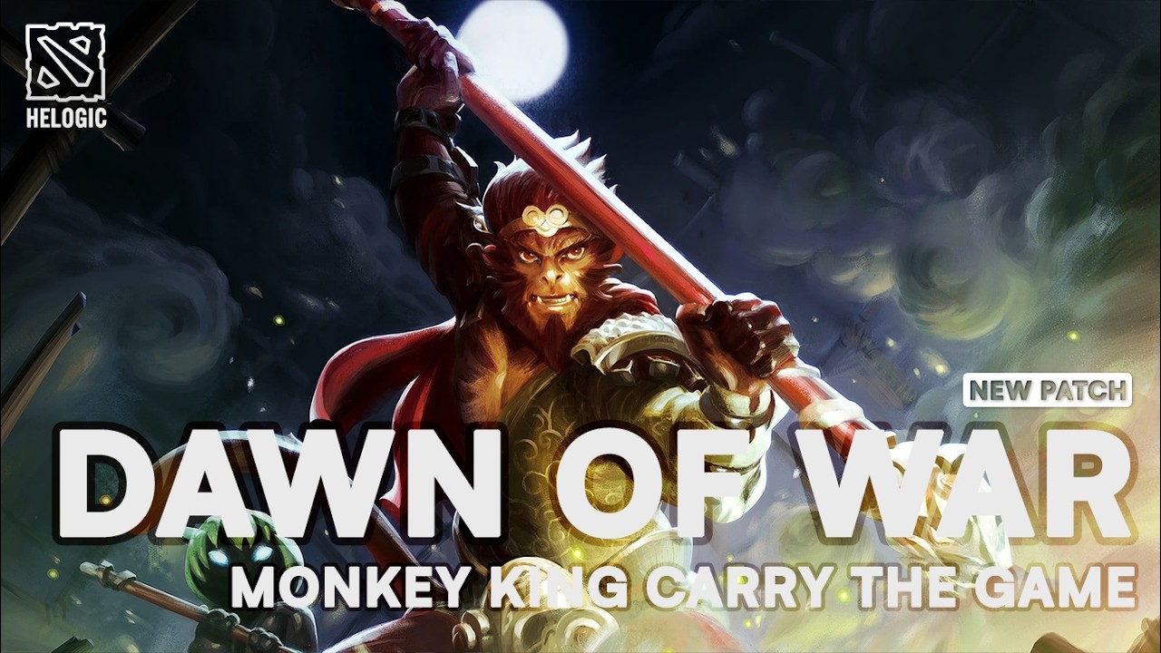 DAWN OF WAR DOTA 2 - MONKEY KING CARRY WITH MAX ATTACK SPEED