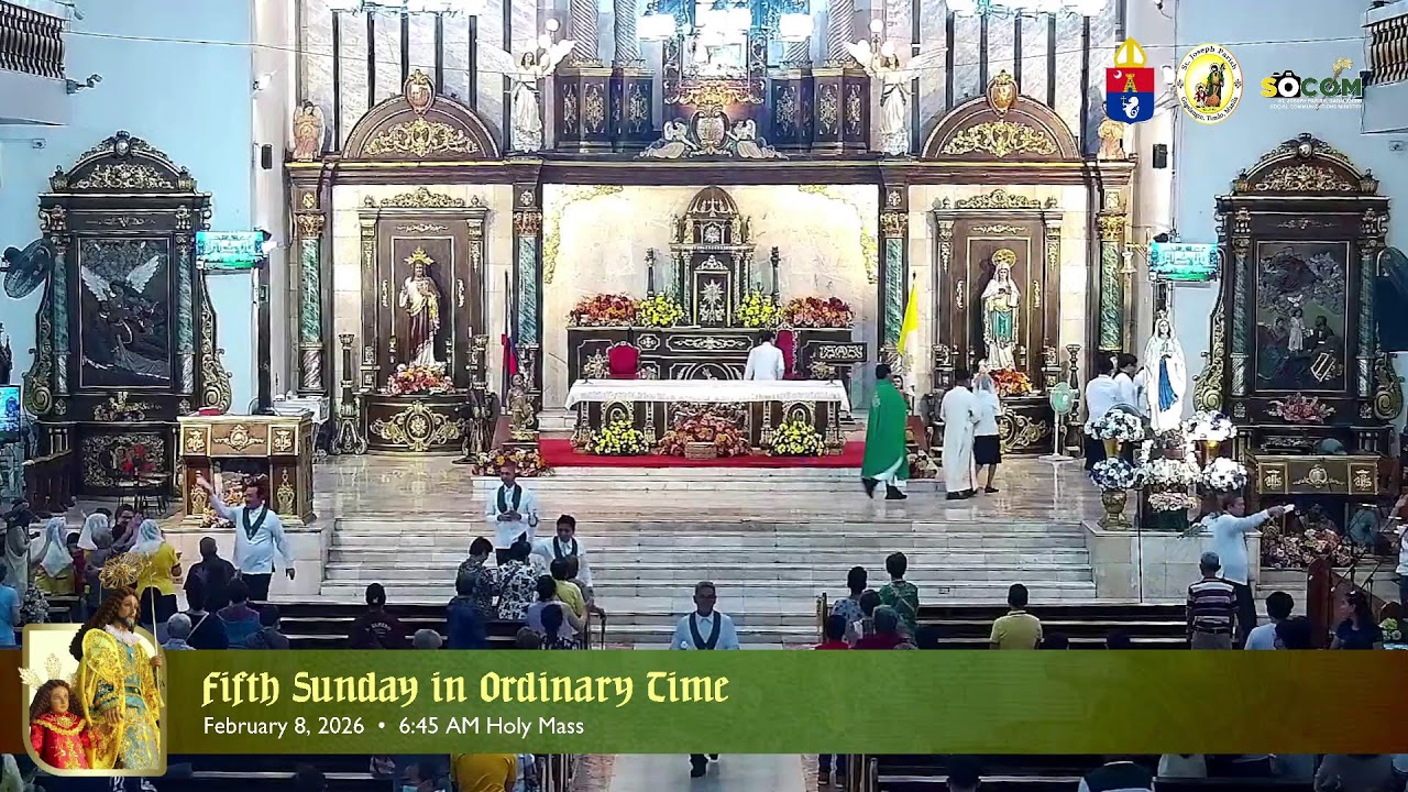 LIVE: Fifth Sunday in Ordinary Time (February 8, 2026 - 6:45 AM Mass)