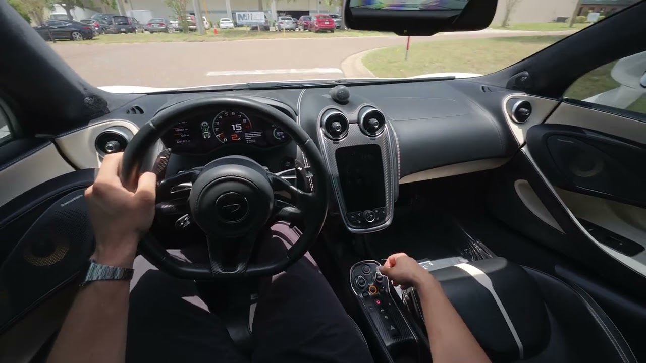 2017 McLaren 570S POV Test Drive
