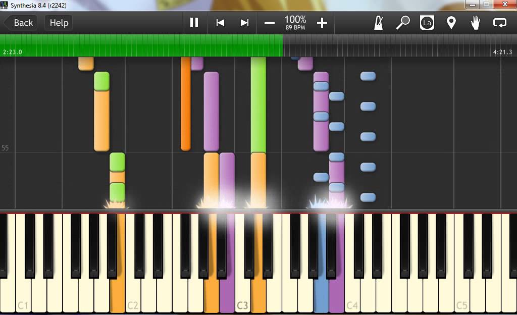 Minecraft The Song by Bobby Yarsulik (Synthesia)