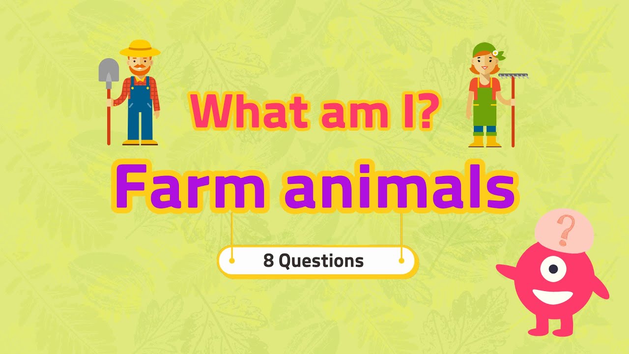 What am I? | Farm animals riddles | Quizzes for kids
